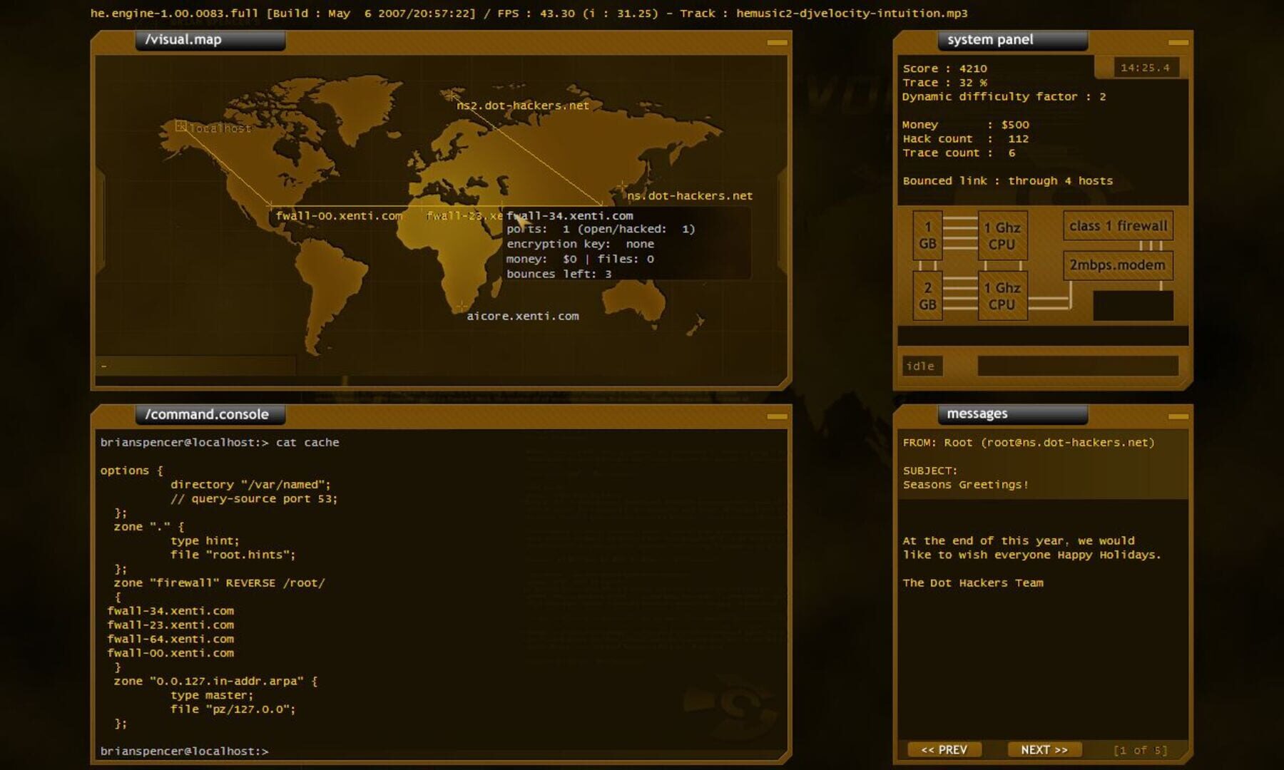 Hacker Evolution screenshot 3