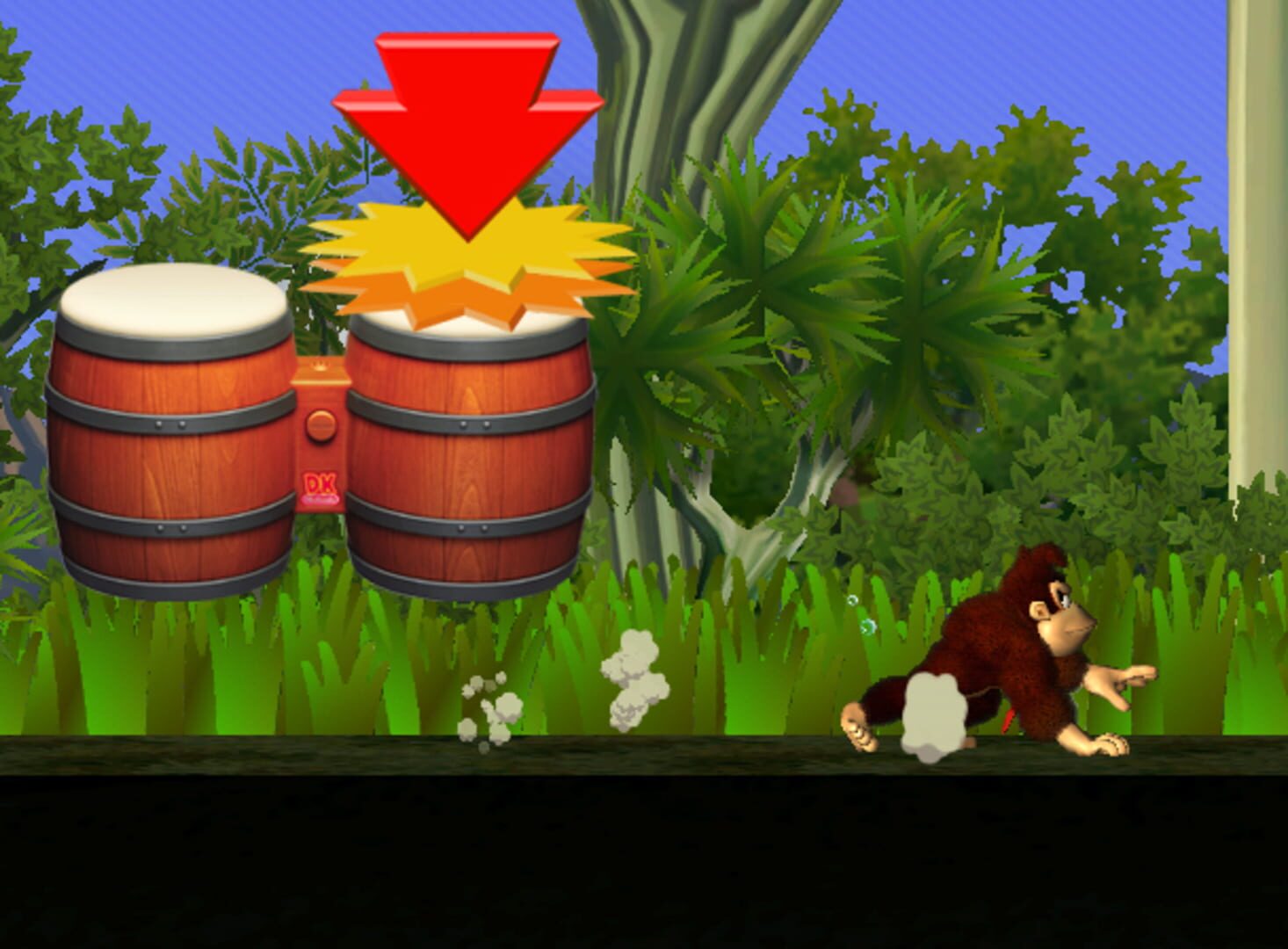 Donkey Kong Jungle Beat screenshot 10