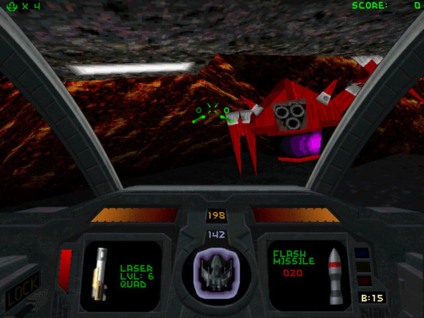 Descent II screenshot 1