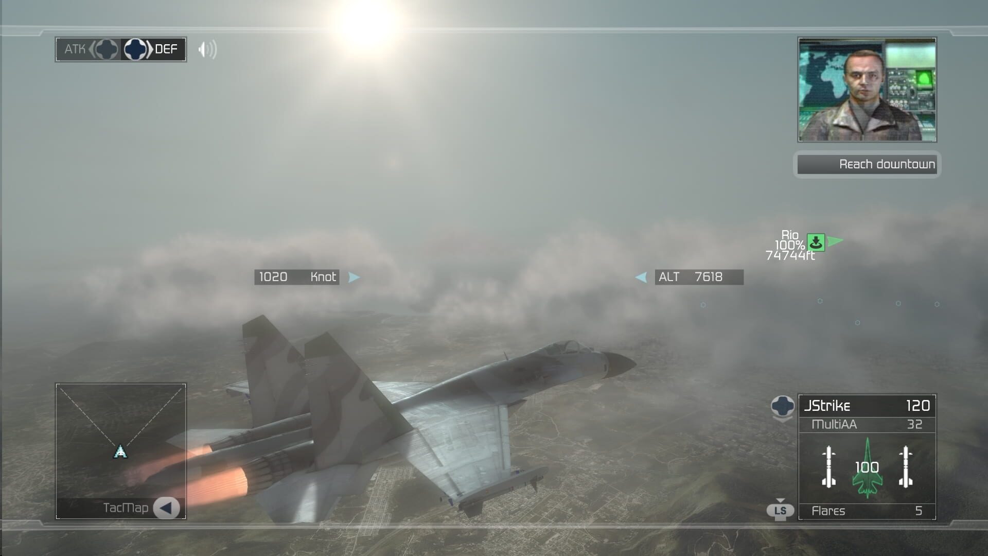 Tom Clancy's H.A.W.X screenshot 4