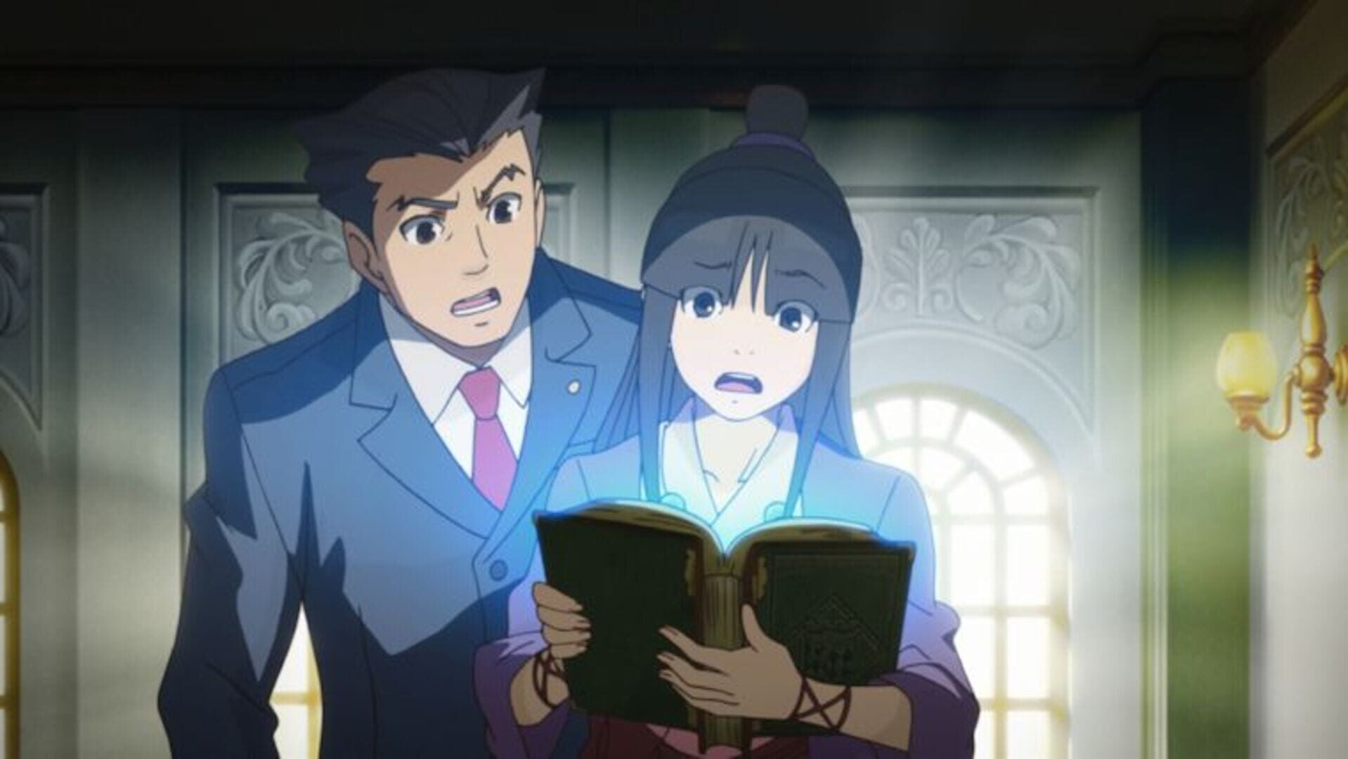 Professor Layton vs. Phoenix Wright: Ace Attorney screenshot 1