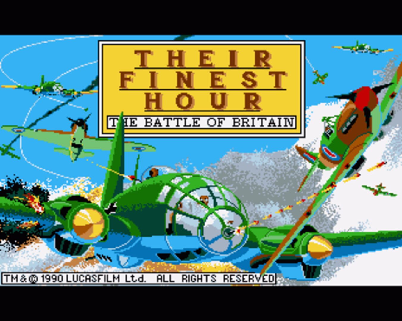 Their Finest Hour: The Battle of Britain screenshot 2