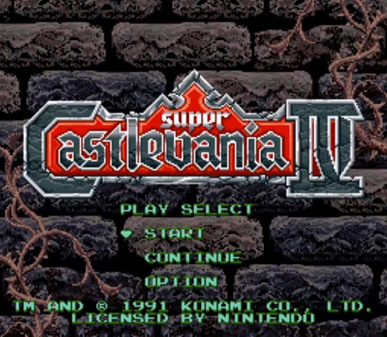 Super Castlevania IV screenshot 1