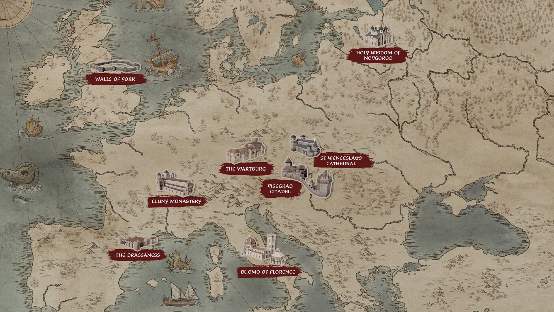 Crusader Kings III Content Creator Pack: Medieval Monuments screenshot 8