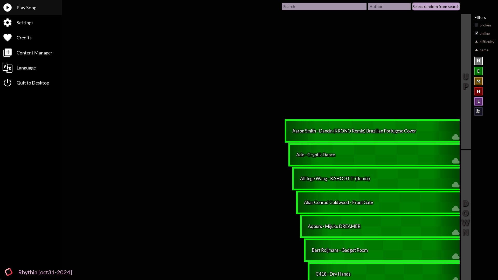 Rhythia screenshot 1