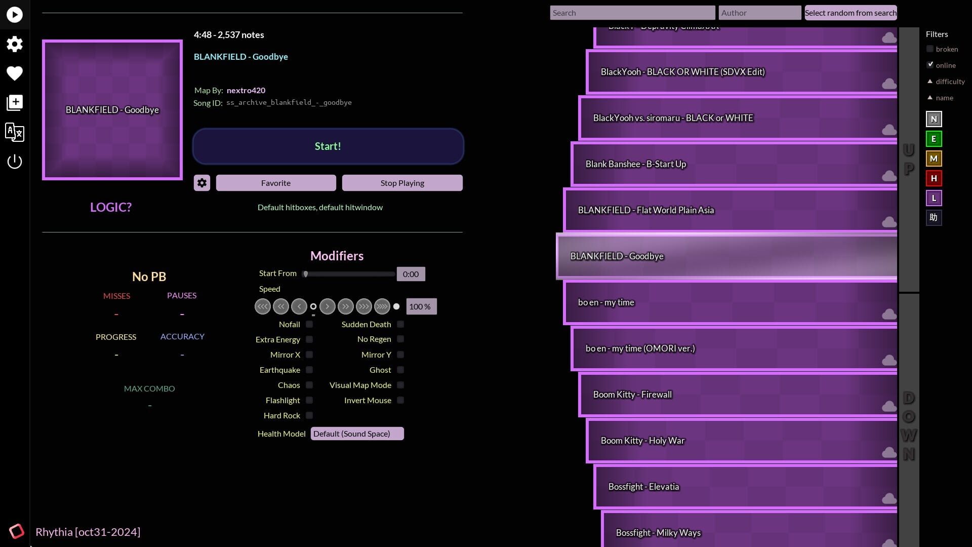 Rhythia screenshot 2