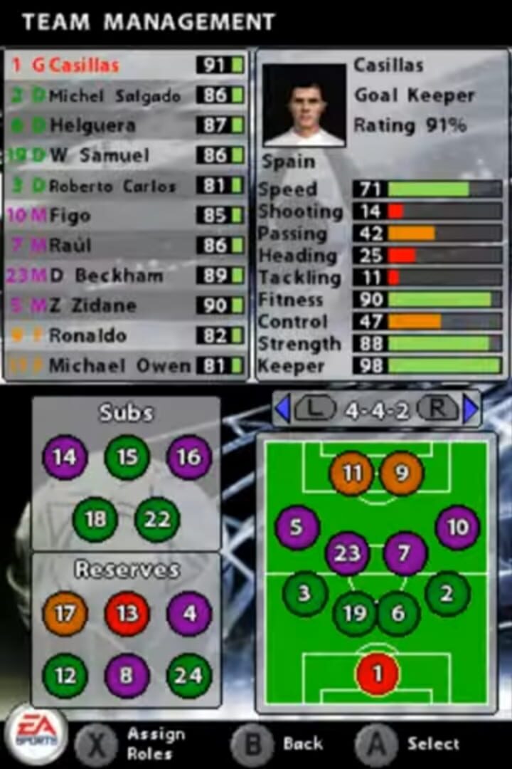 FIFA Soccer 06 screenshot 12