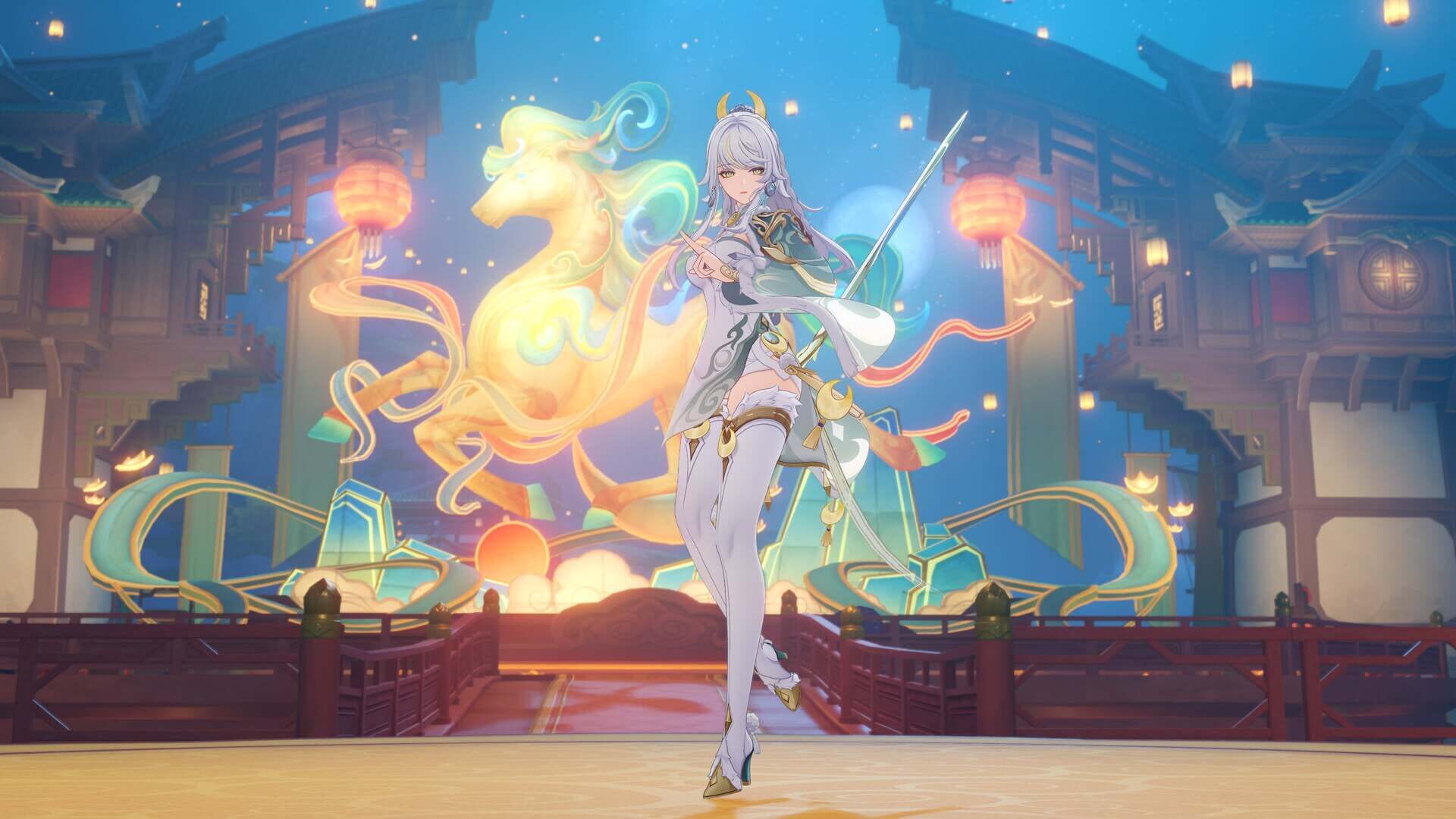 Genshin Impact: A Traveler on a Winter's Night screenshot 2