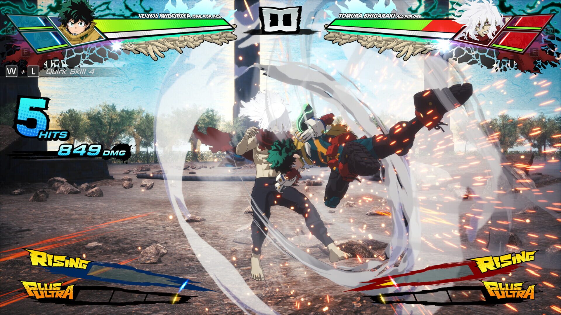 My Hero Academia All's Justice: 7 HUD Banners Set screenshot 1