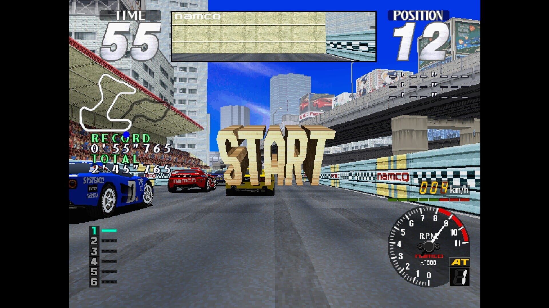 Arcade Archives 2: Rave Racer screenshot 2