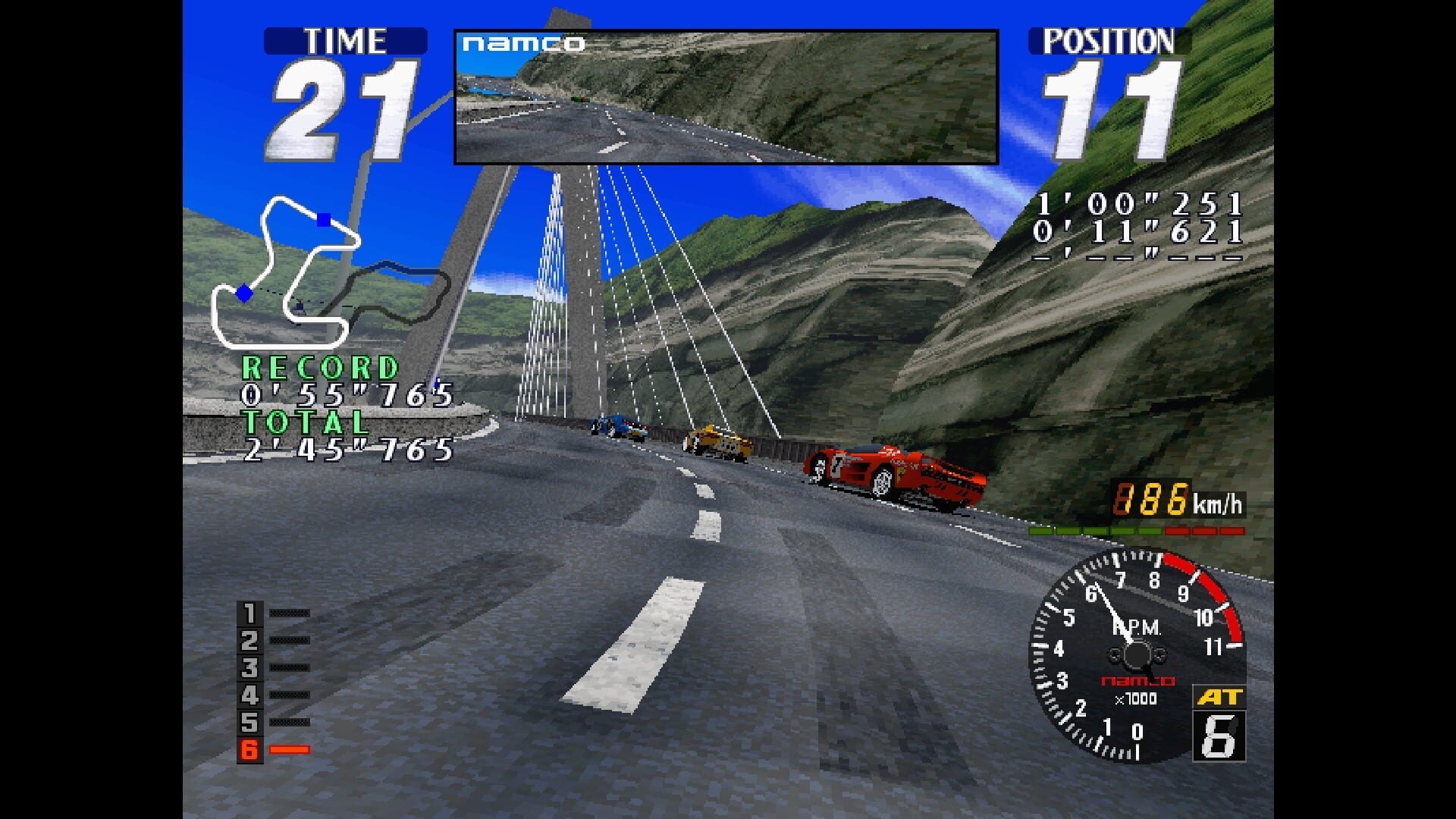Arcade Archives 2: Rave Racer screenshot 3