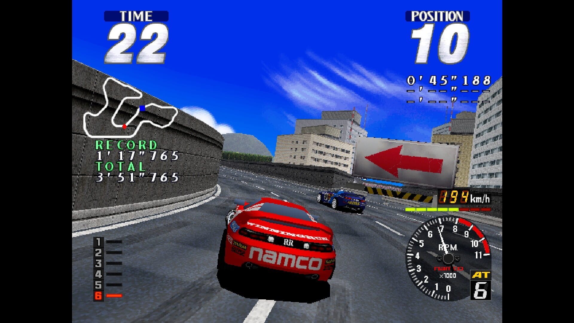 Arcade Archives 2: Rave Racer screenshot 6