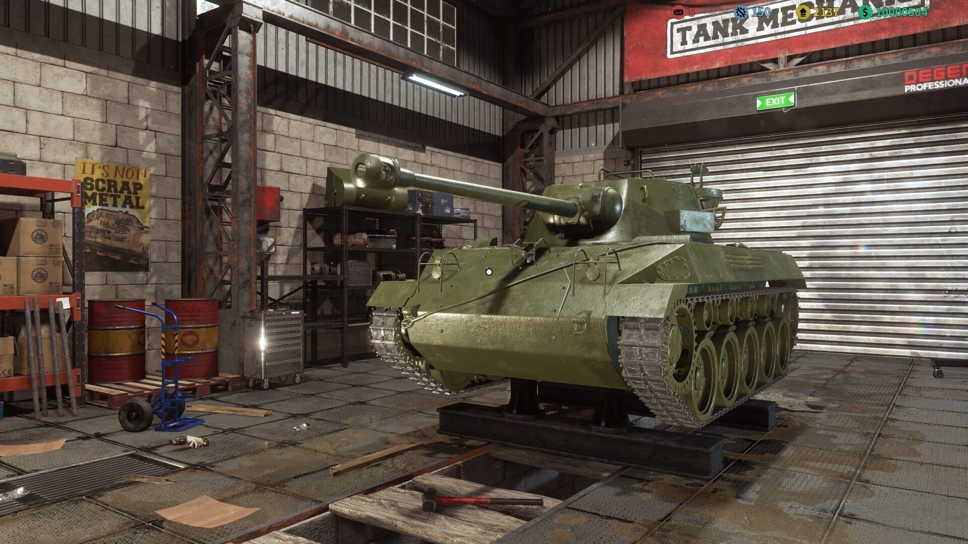 Tank Mechanic Simulator: First Supply DLC screenshot 11