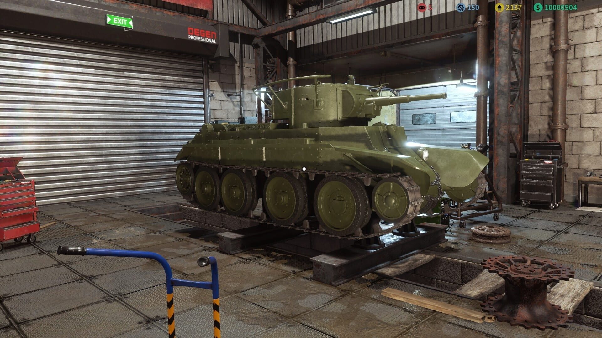 Tank Mechanic Simulator: First Supply DLC screenshot 14