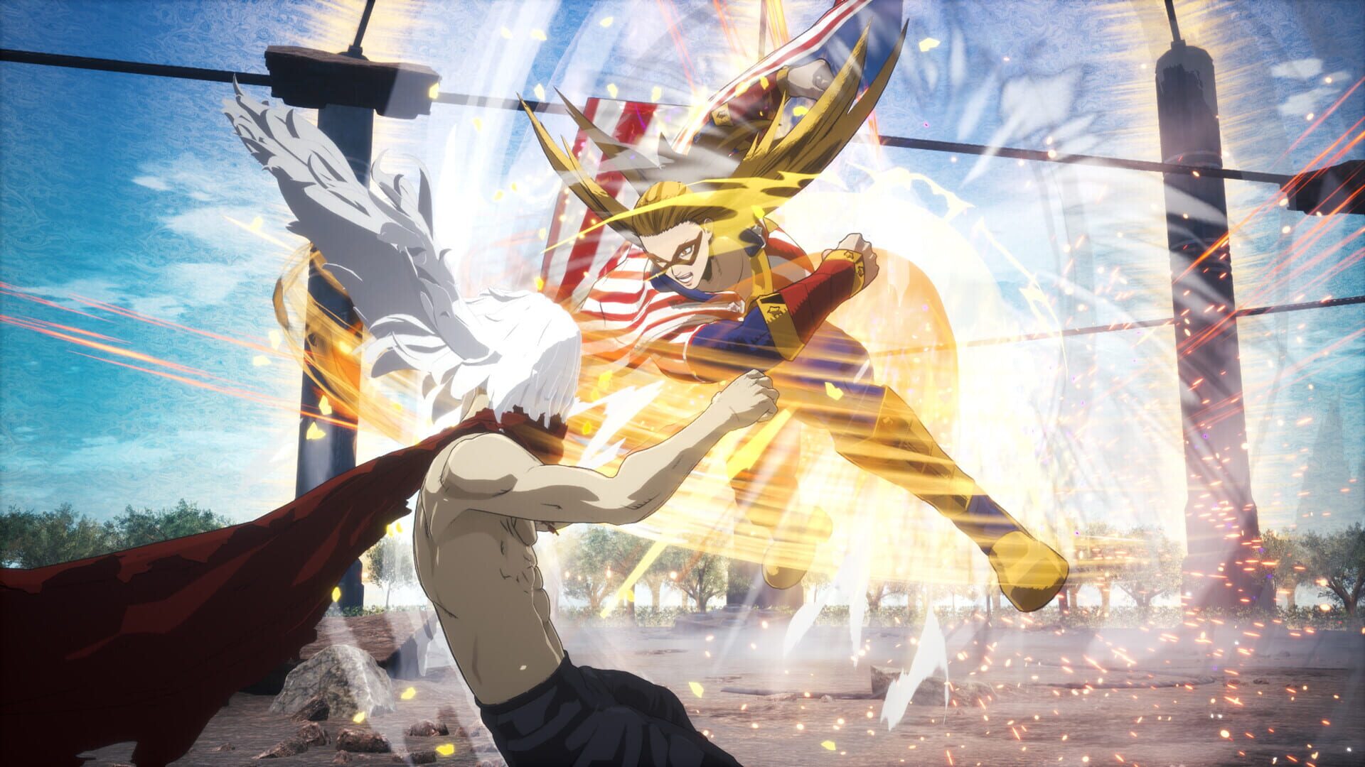 My Hero Academia All's Justice: Playable Character Star and Stripe screenshot 2