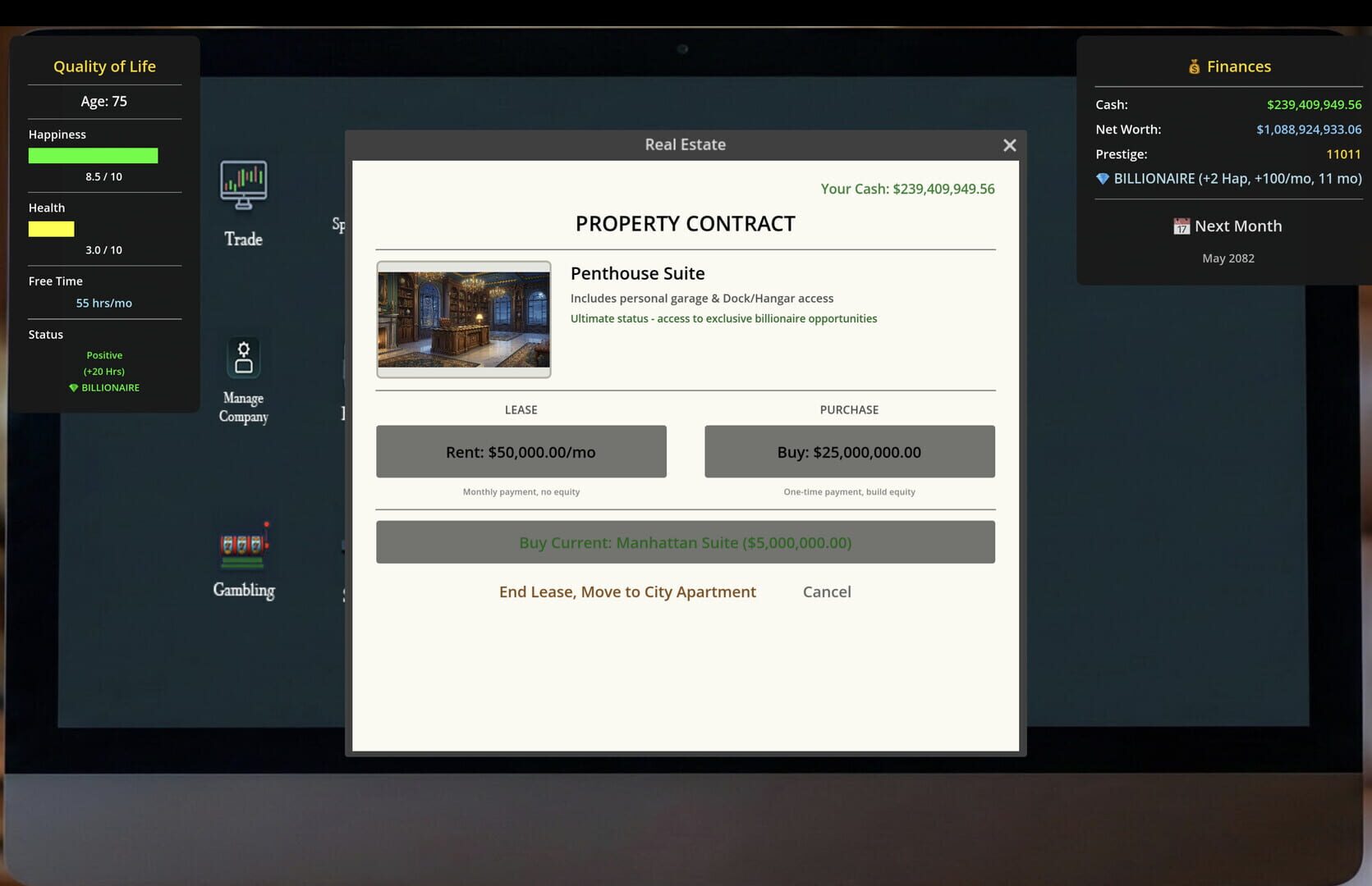 Self Made: Investment Life Sim screenshot 7