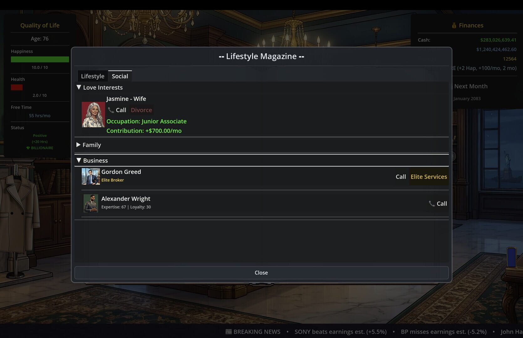 Self Made: Investment Life Sim screenshot 10
