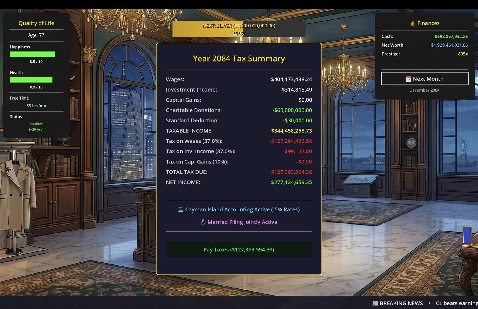 Self Made: Investment Life Sim screenshot 13