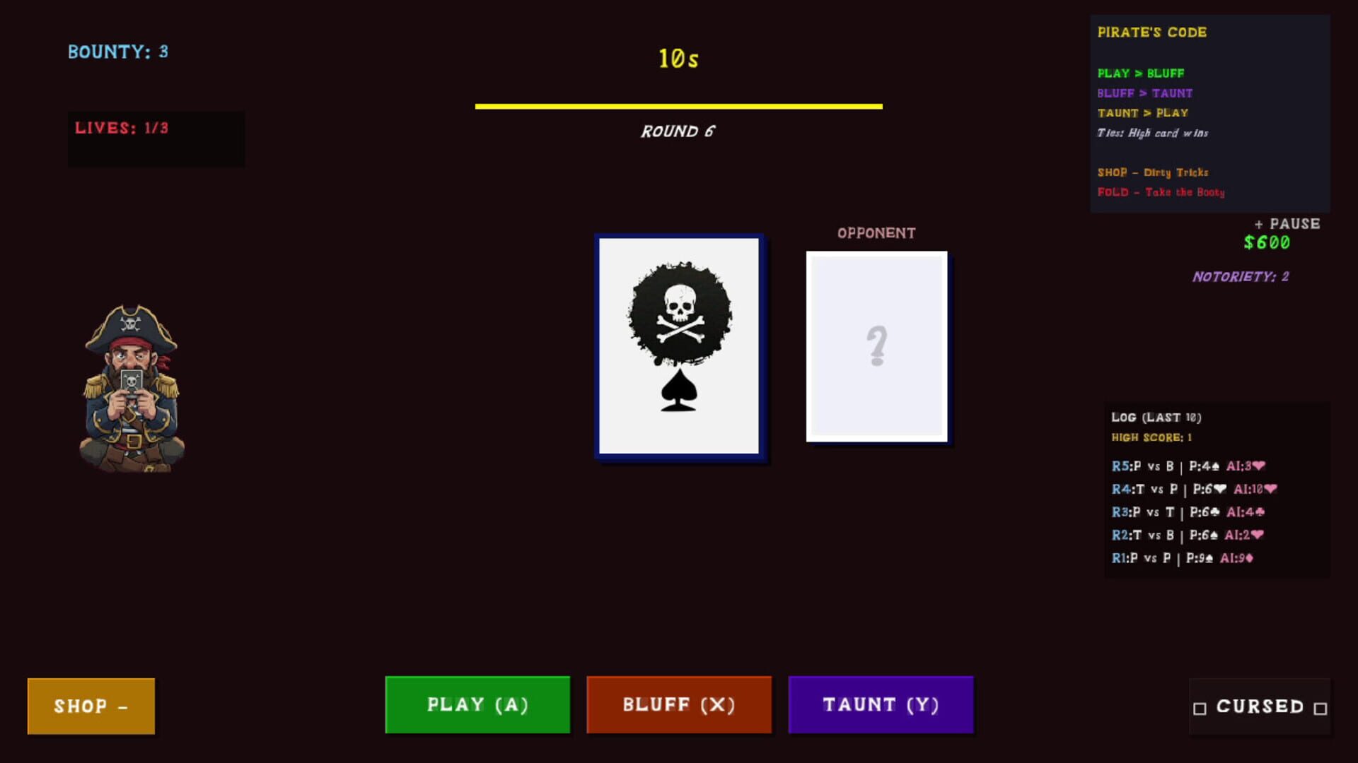 Blackspot: The Card Game screenshot 1