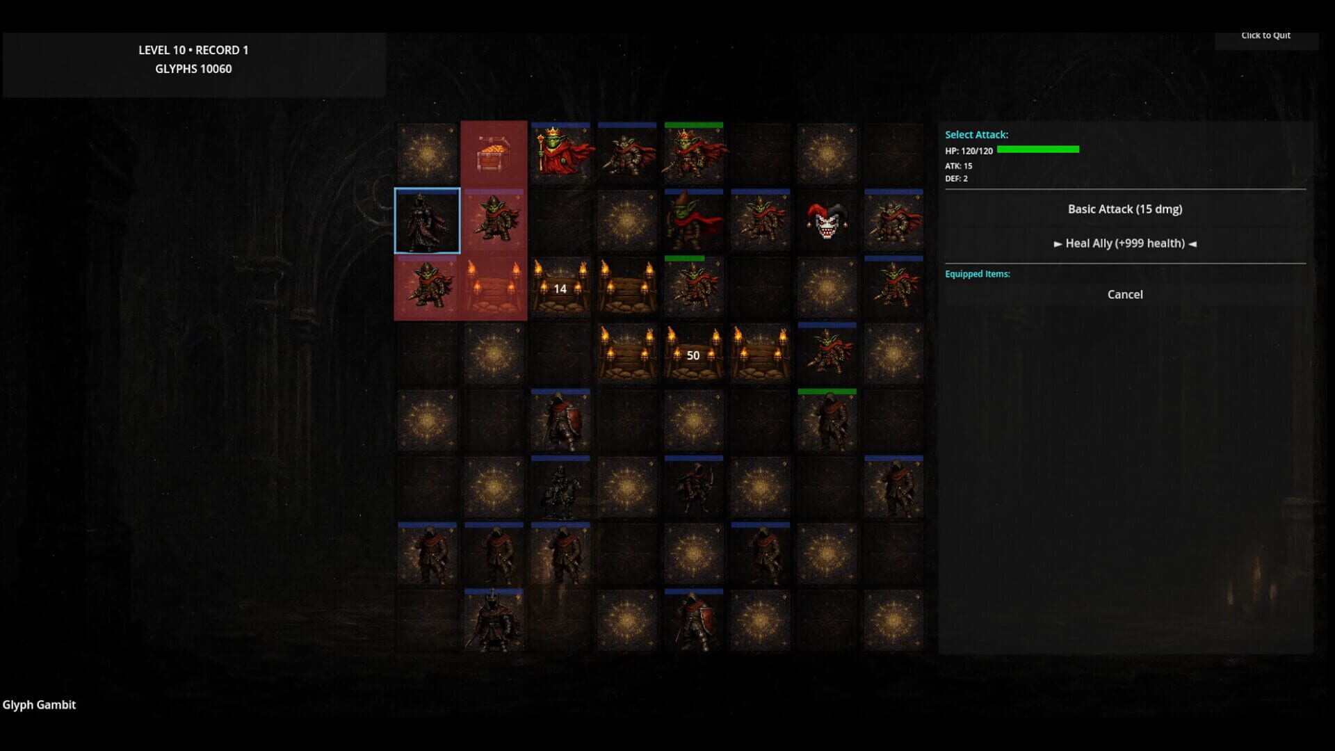 Glyph Gambit: Endgame screenshot 3