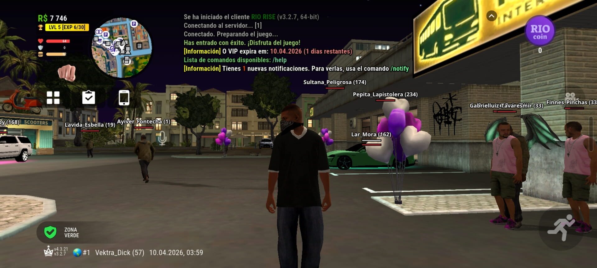 Rio Rise screenshot 1