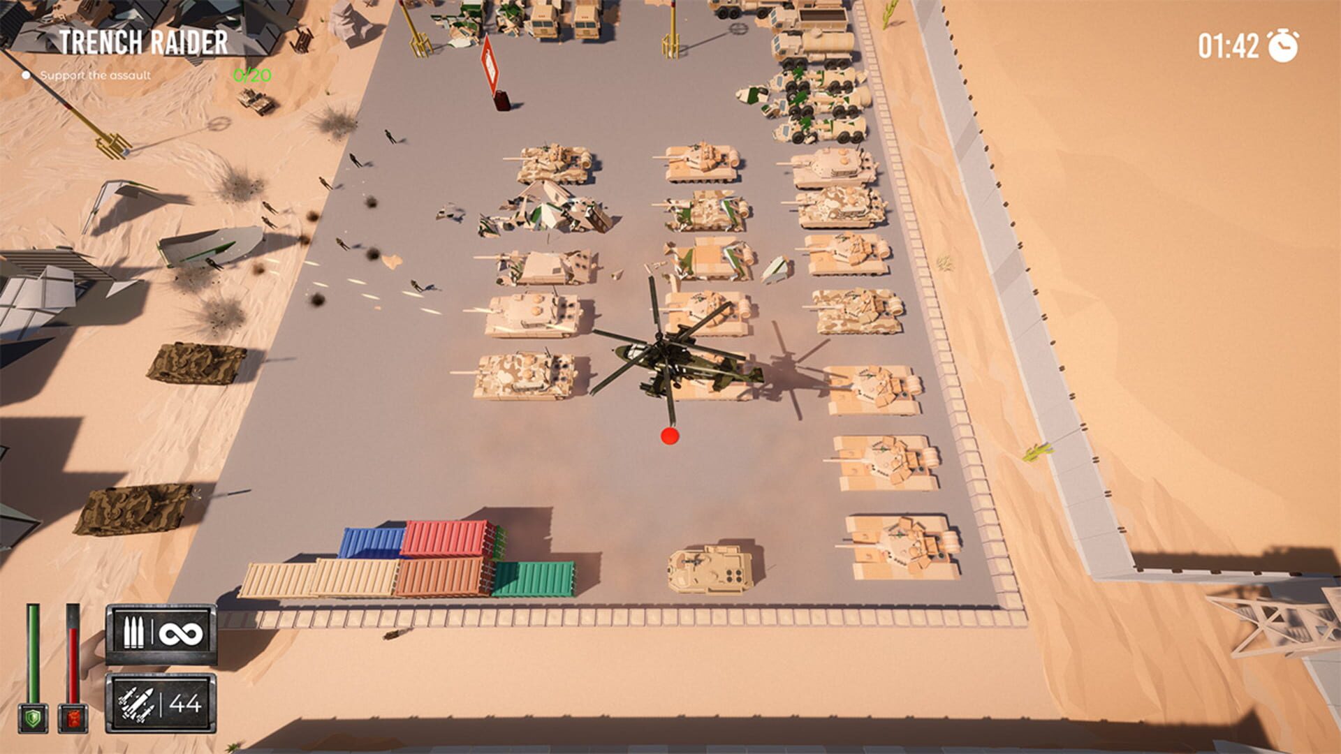 Helicopter Shooter: Hot Ace Heli War Borne screenshot 5