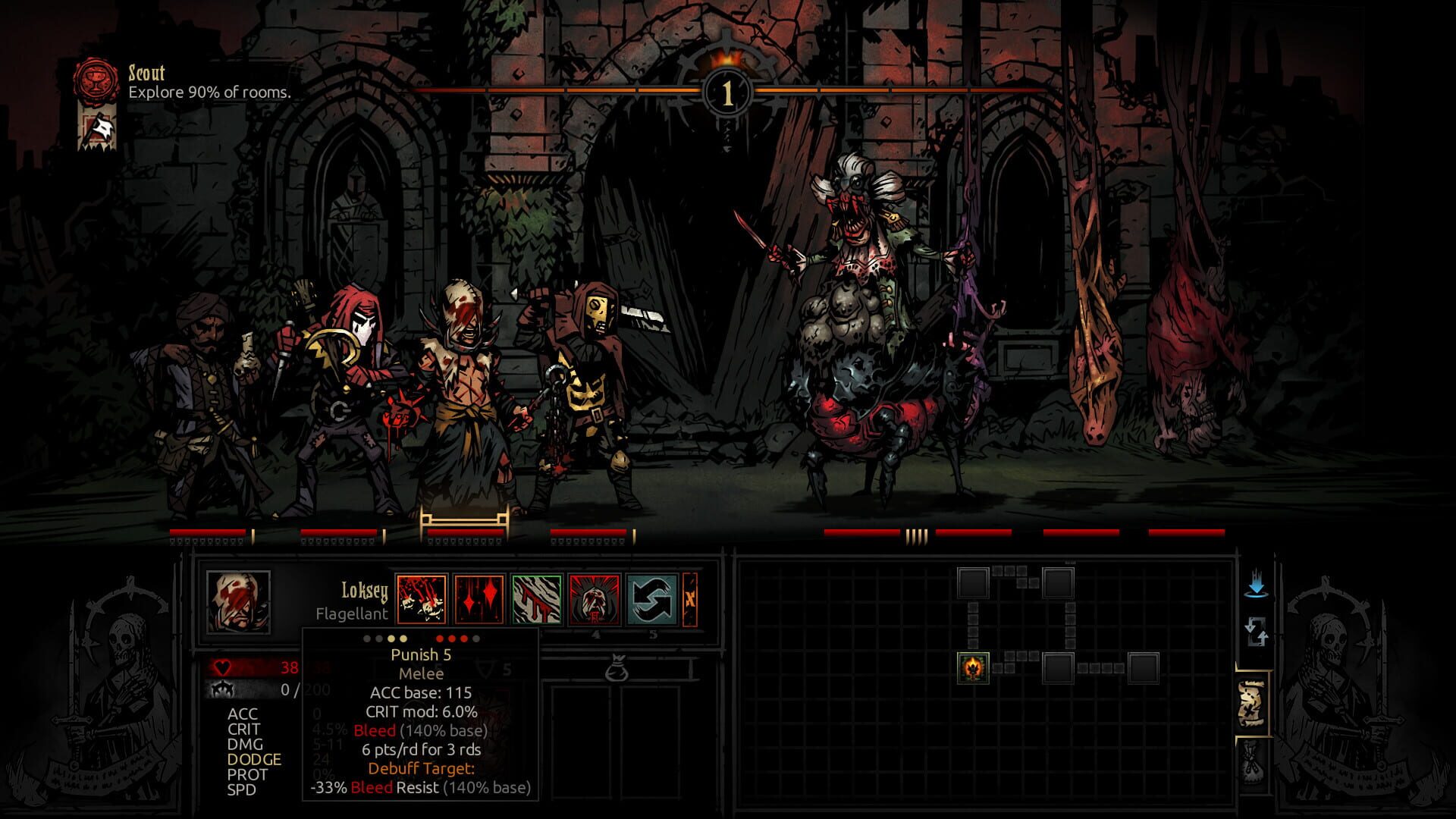 Darkest Dungeon: The Crimson Court screenshot 2