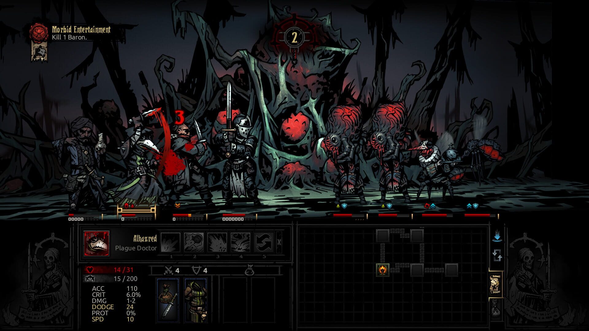 Darkest Dungeon: The Crimson Court screenshot 3