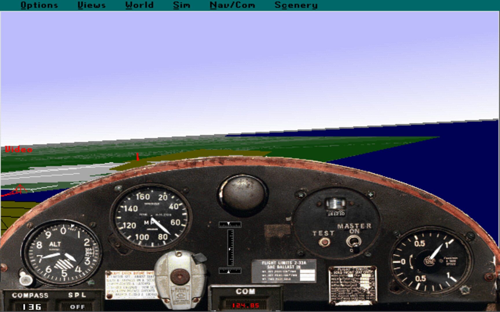 Microsoft Flight Simulator 5.0 screenshot 1