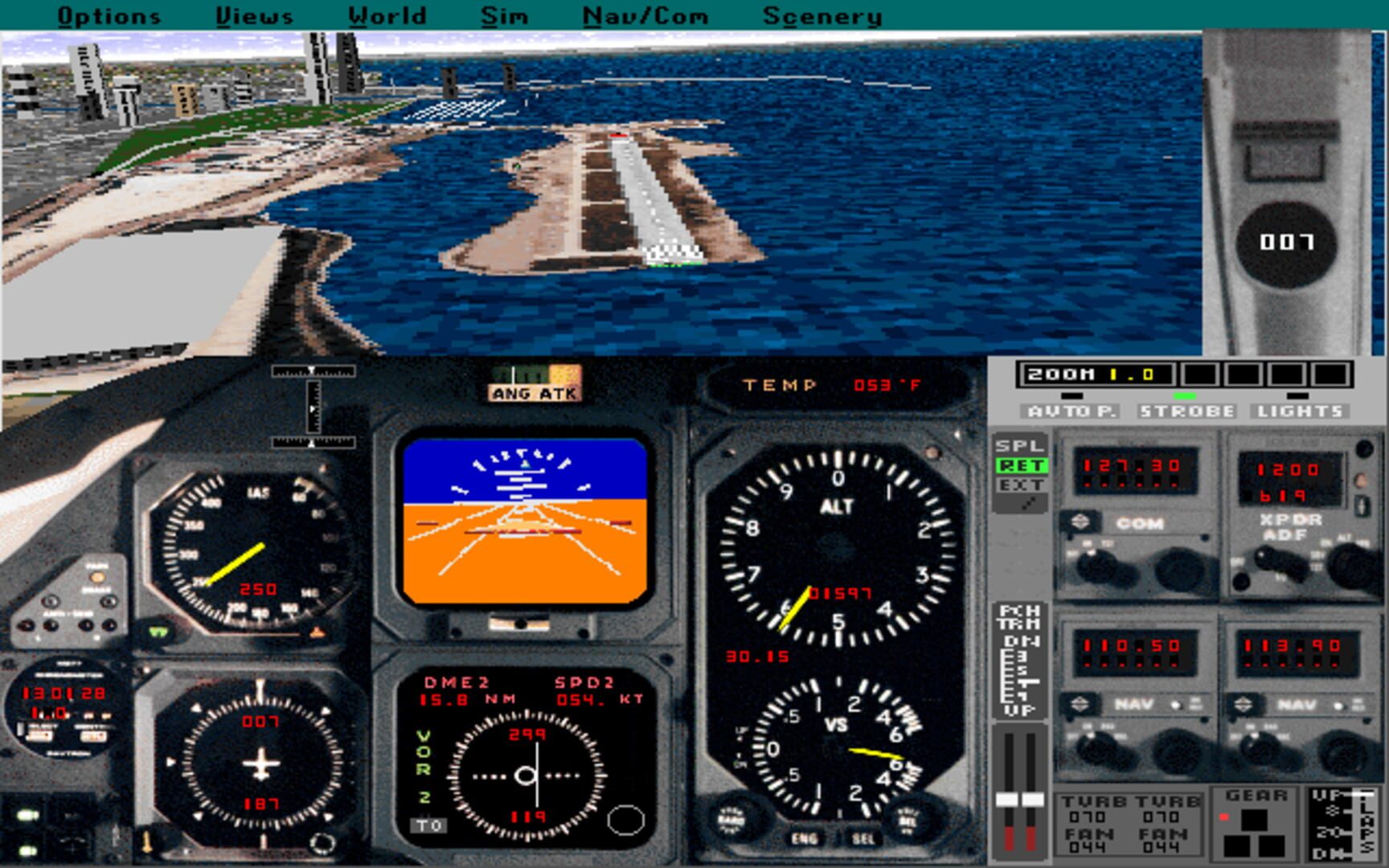 Microsoft Flight Simulator 5.0 screenshot 3