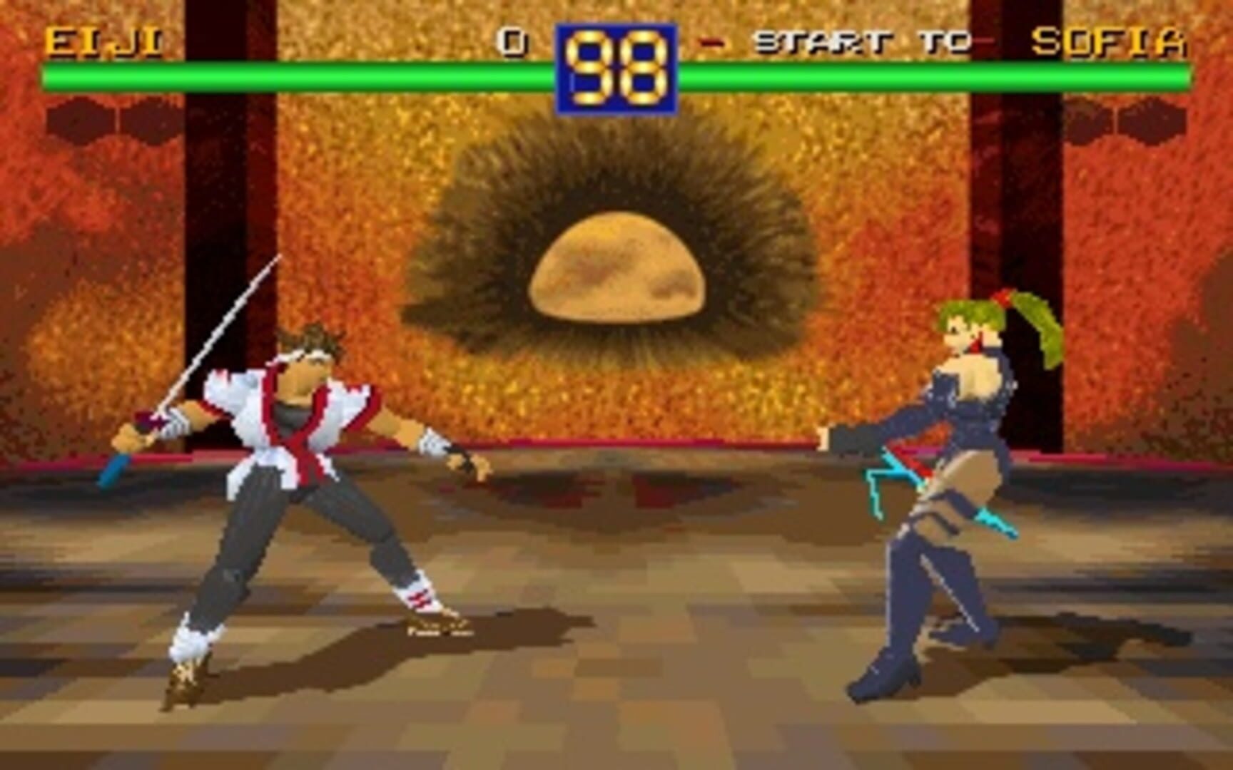 Battle Arena Toshinden screenshot 1