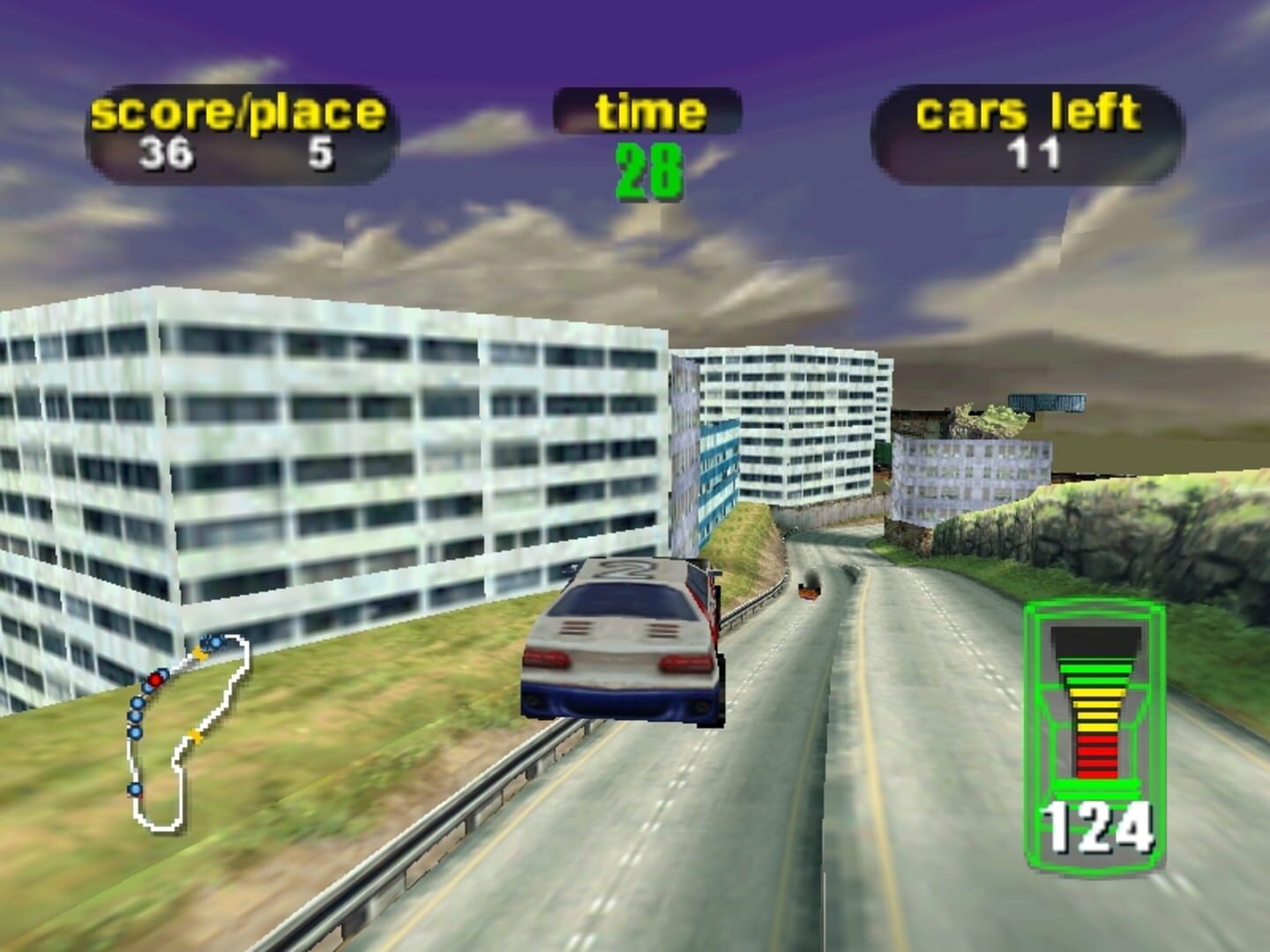 Destruction Derby 64 screenshot 2