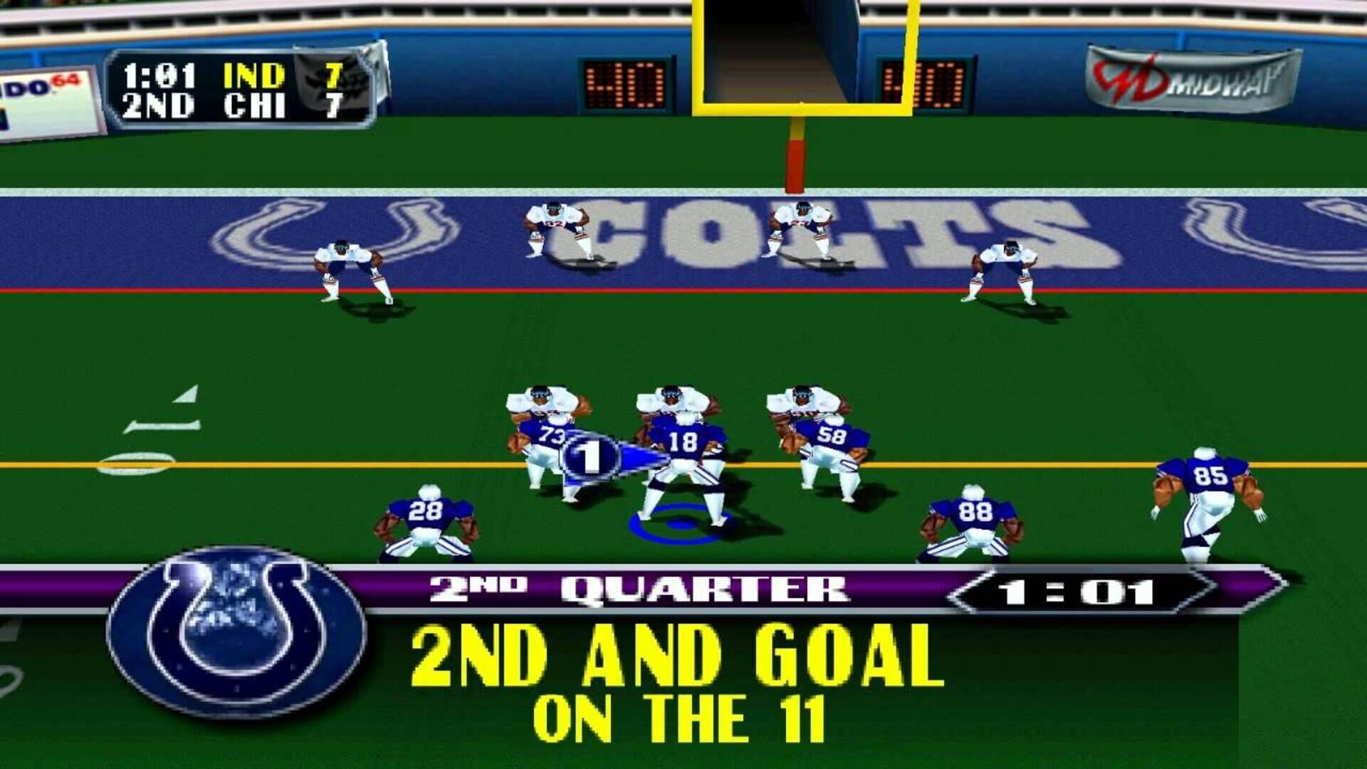 NFL Blitz 2000 screenshot 2