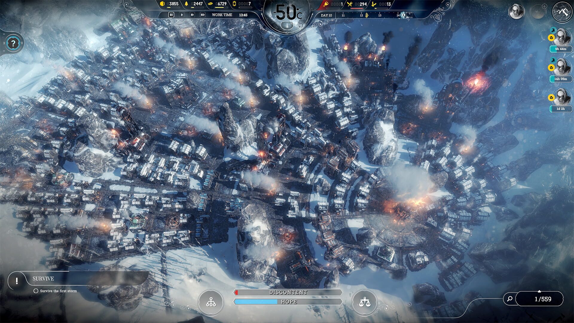 Frostpunk: Console Edition screenshot 1