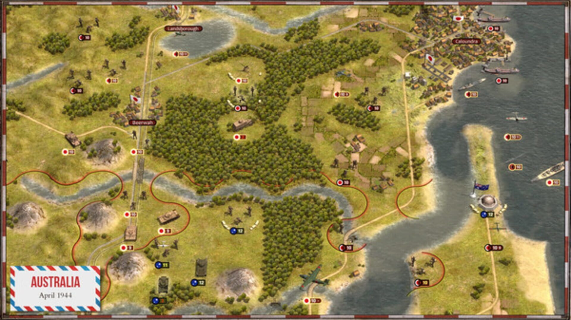 Order of Battle: Rising Sun screenshot 1