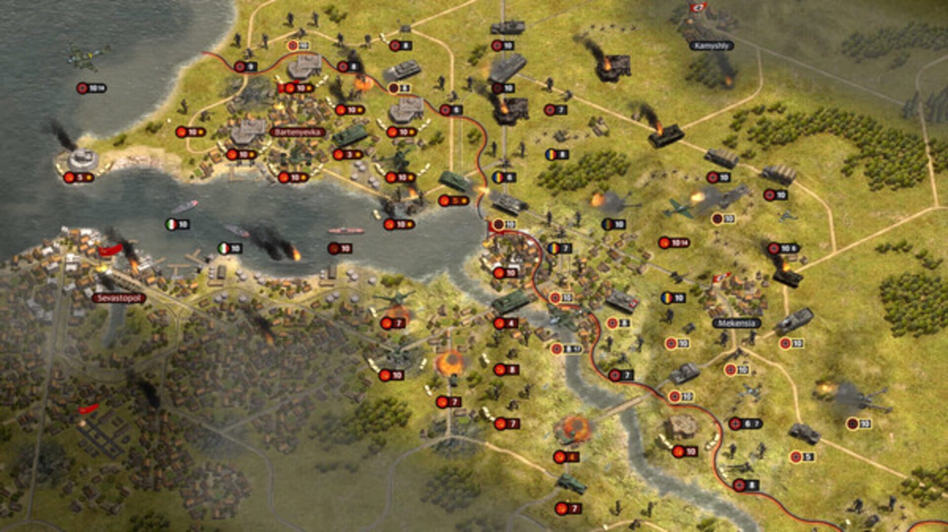 Order of Battle: Panzerkrieg screenshot 1