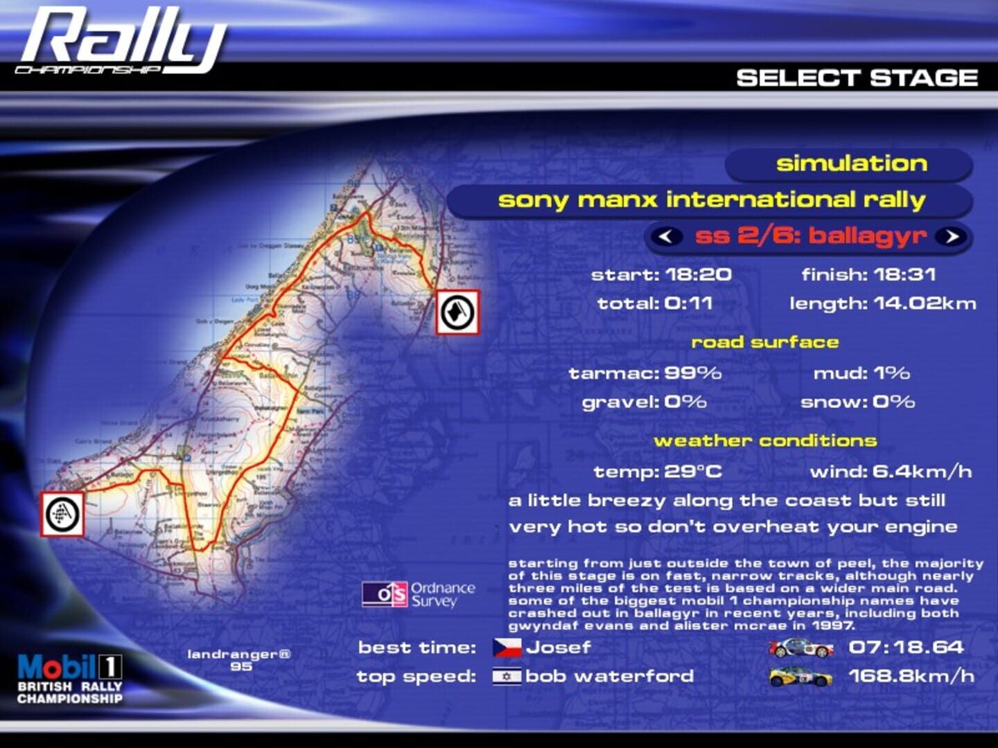 Mobil 1 Rally Championship screenshot 5