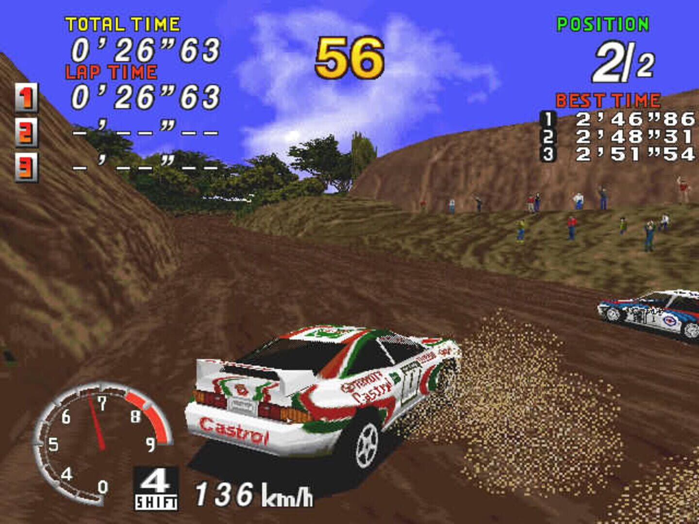 Sega Rally Championship screenshot 2
