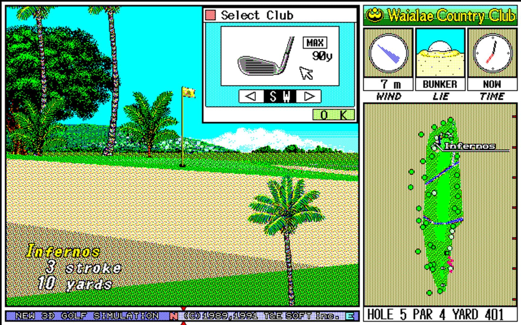 True Golf Classics: Waialae Country Club screenshot 3