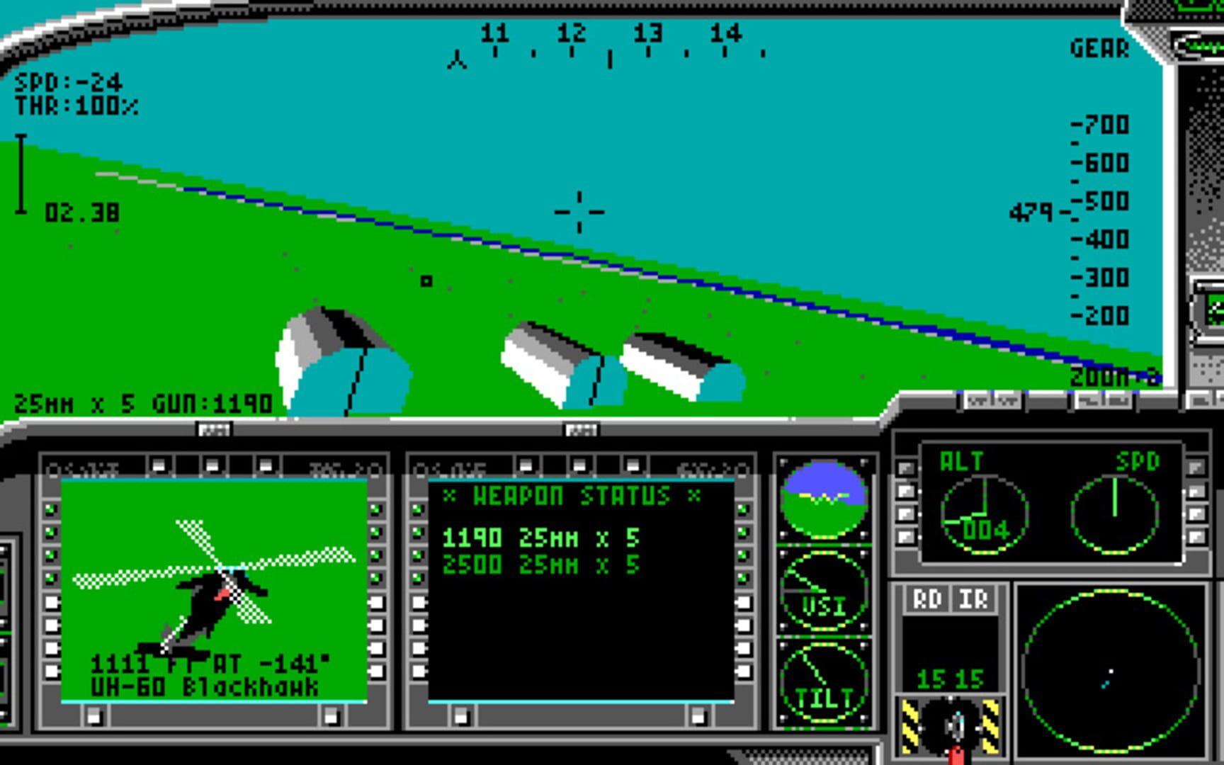LHX: Attack Chopper screenshot 2