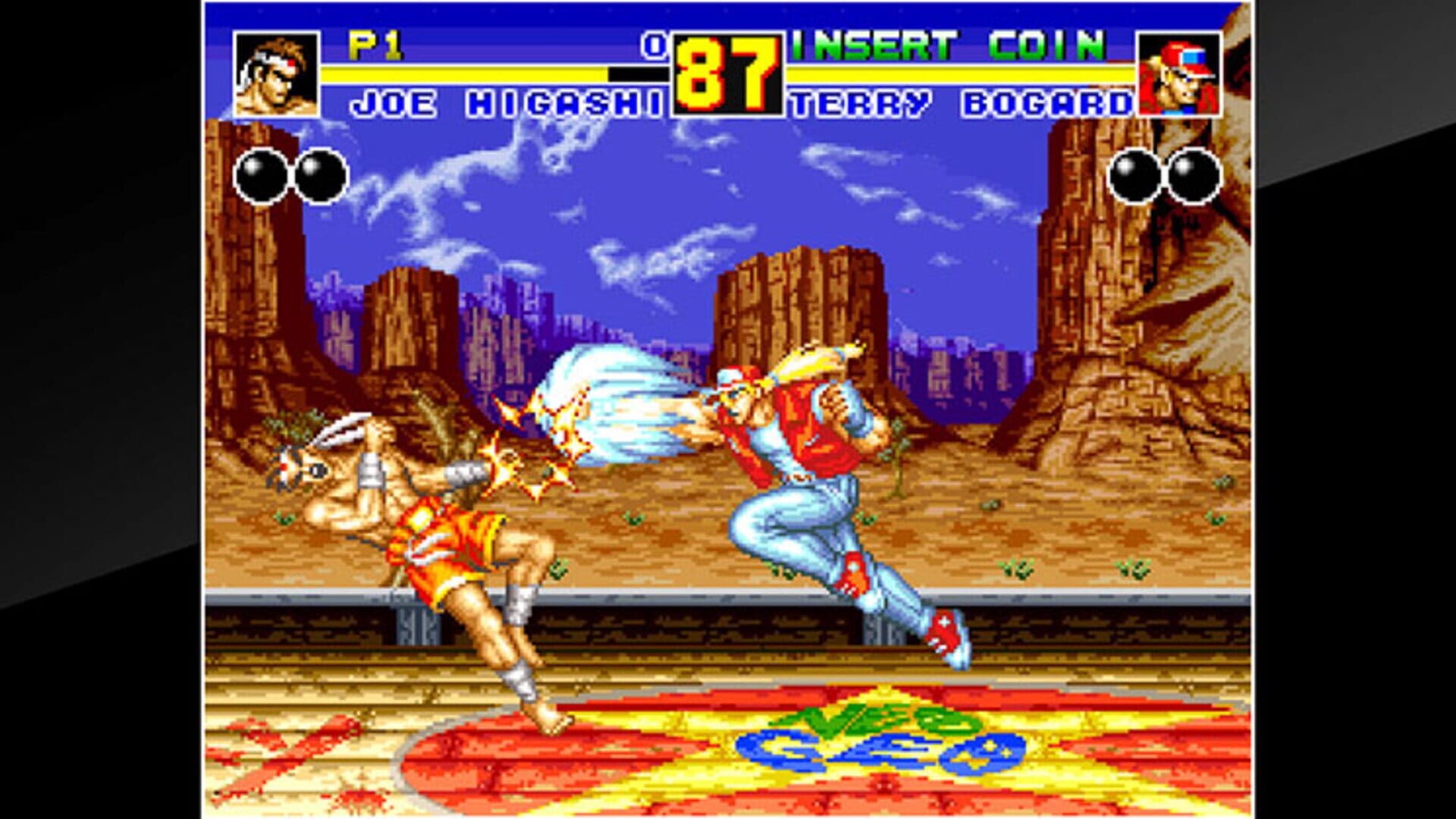 ACA Neo Geo: Fatal Fury 2 screenshot 1