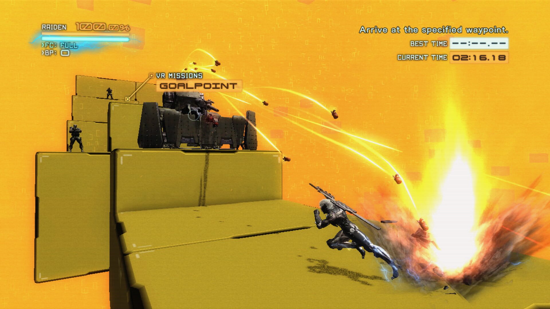 Metal Gear Rising: Revengeance VR Missions screenshot 1