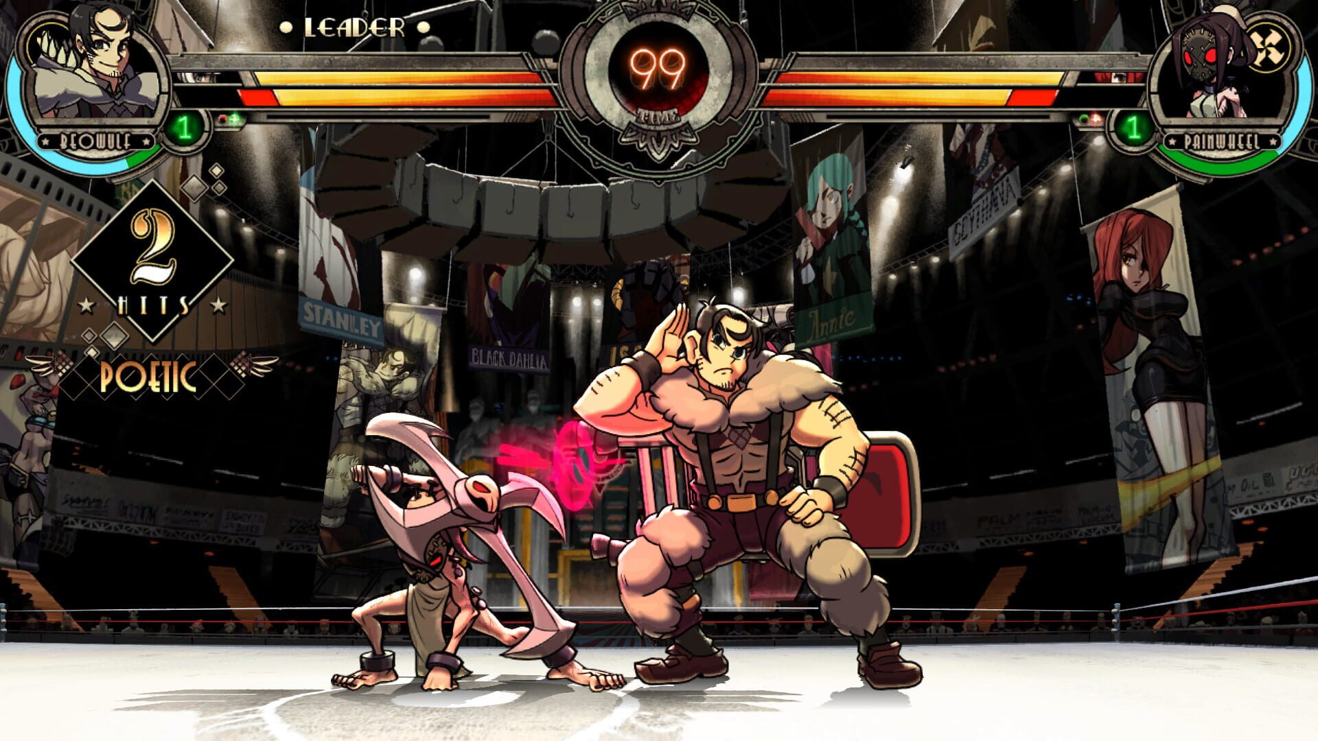 Skullgirls Encore: Beowulf screenshot 1