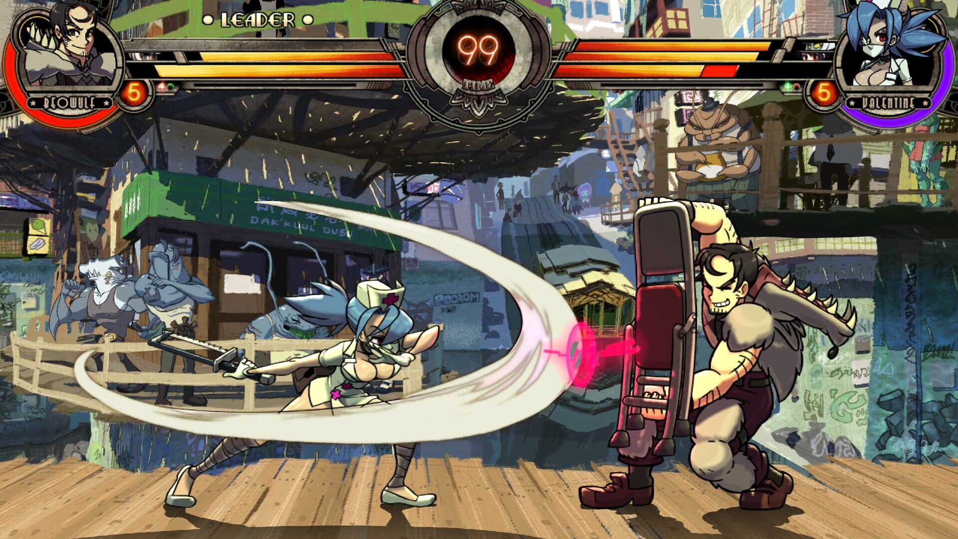Skullgirls Encore: Beowulf screenshot 4