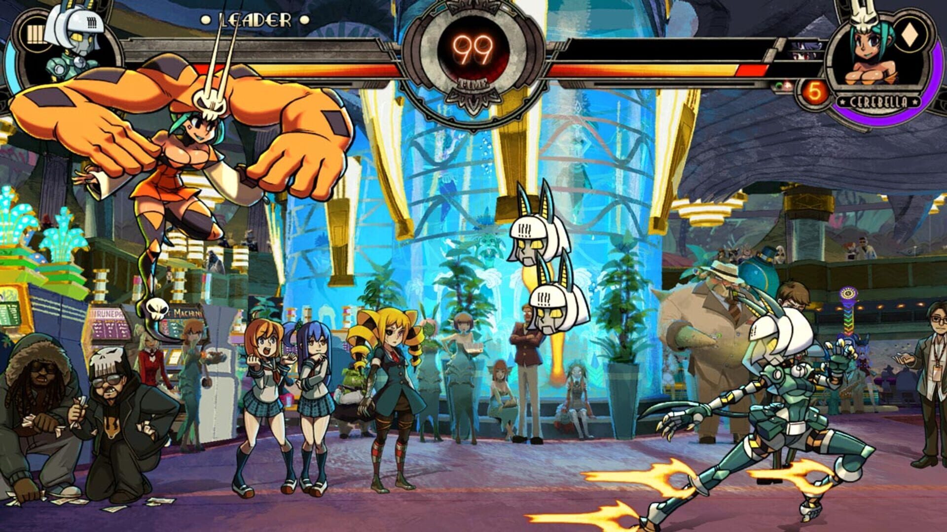 Skullgirls Encore: Robo-Fortune screenshot 5