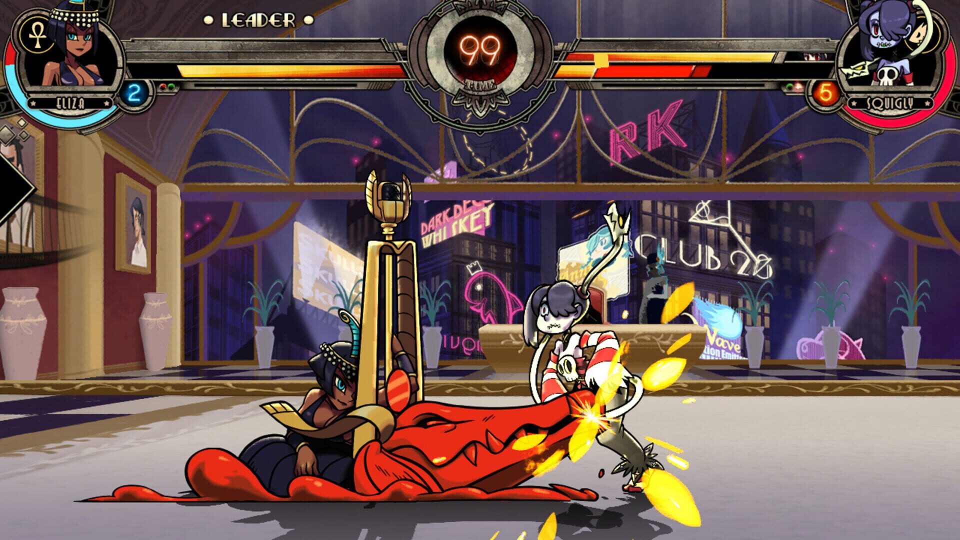 Skullgirls Encore: Eliza screenshot 7