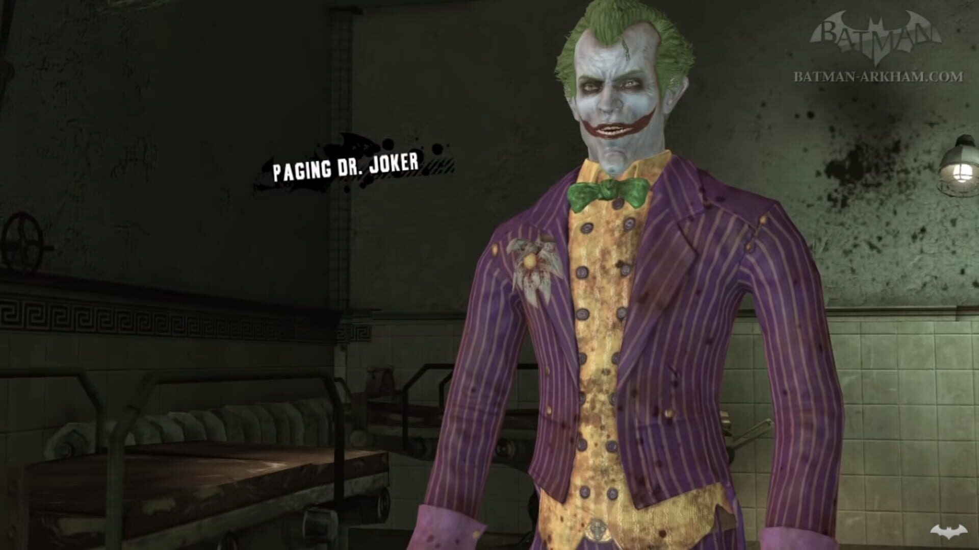 Batman: Arkham Asylum - Play as the Joker Challenge Map screenshot 2
