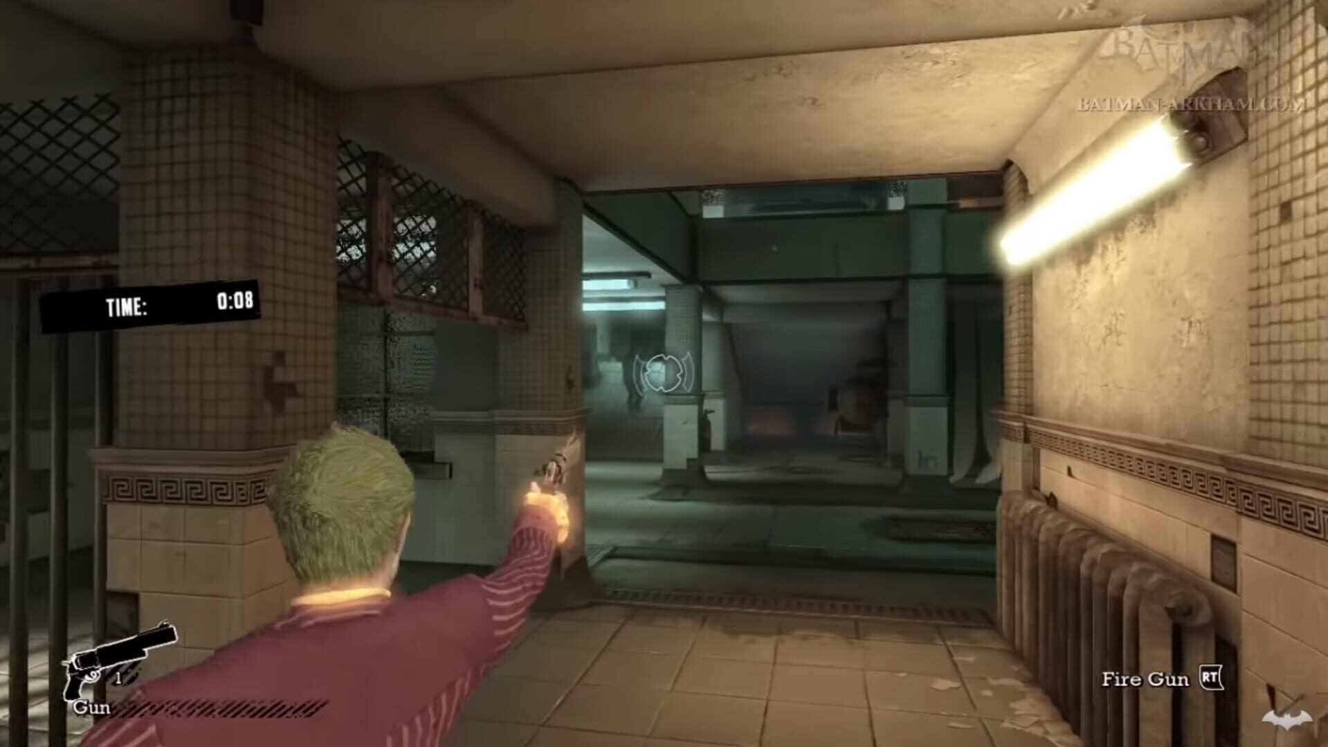 Batman: Arkham Asylum - Play as the Joker Challenge Map screenshot 3