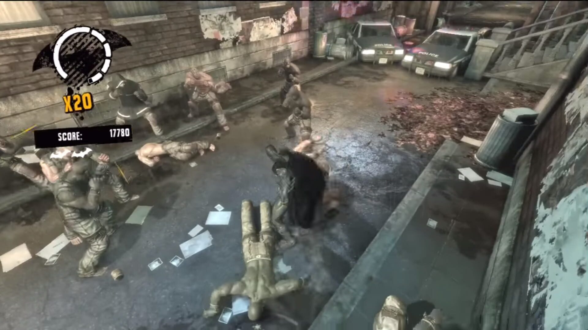 Batman: Arkham Asylum - Crime Alley Challenge Map screenshot 1