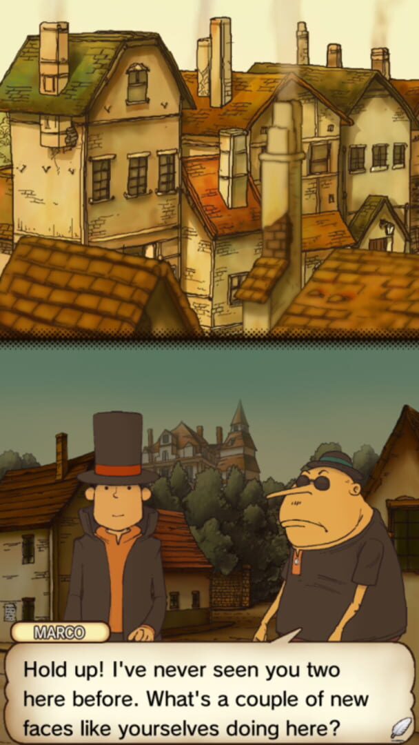 Professor Layton and the Curious Village HD for Mobile screenshot 2
